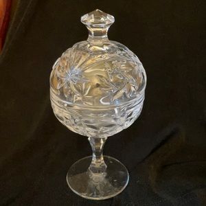 Tritschler Winterhalder 24% lead crystal pressed glass, West Germany pre-1940s